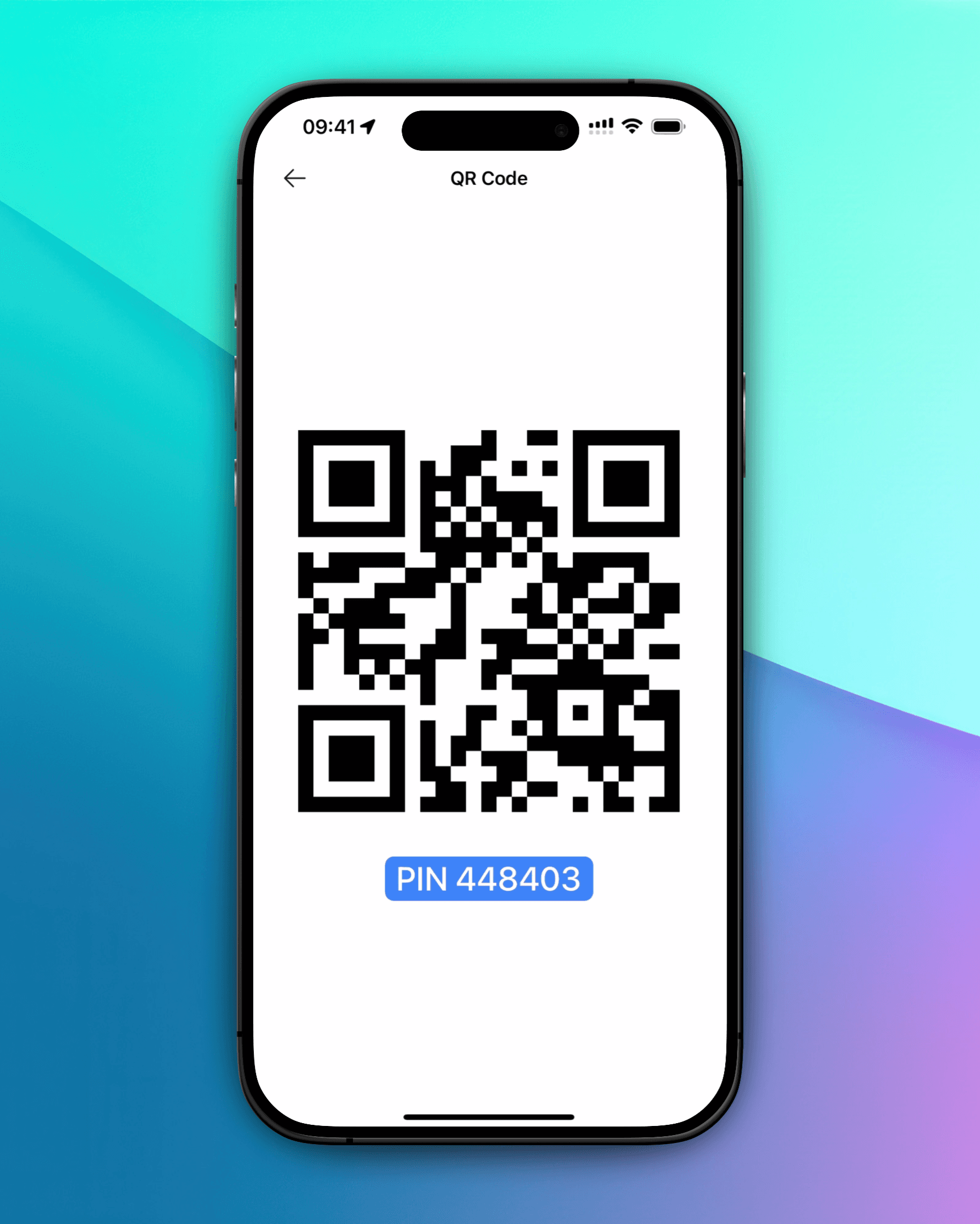 Mobiler Screenshot der Anwesenheitsverlaufsliste