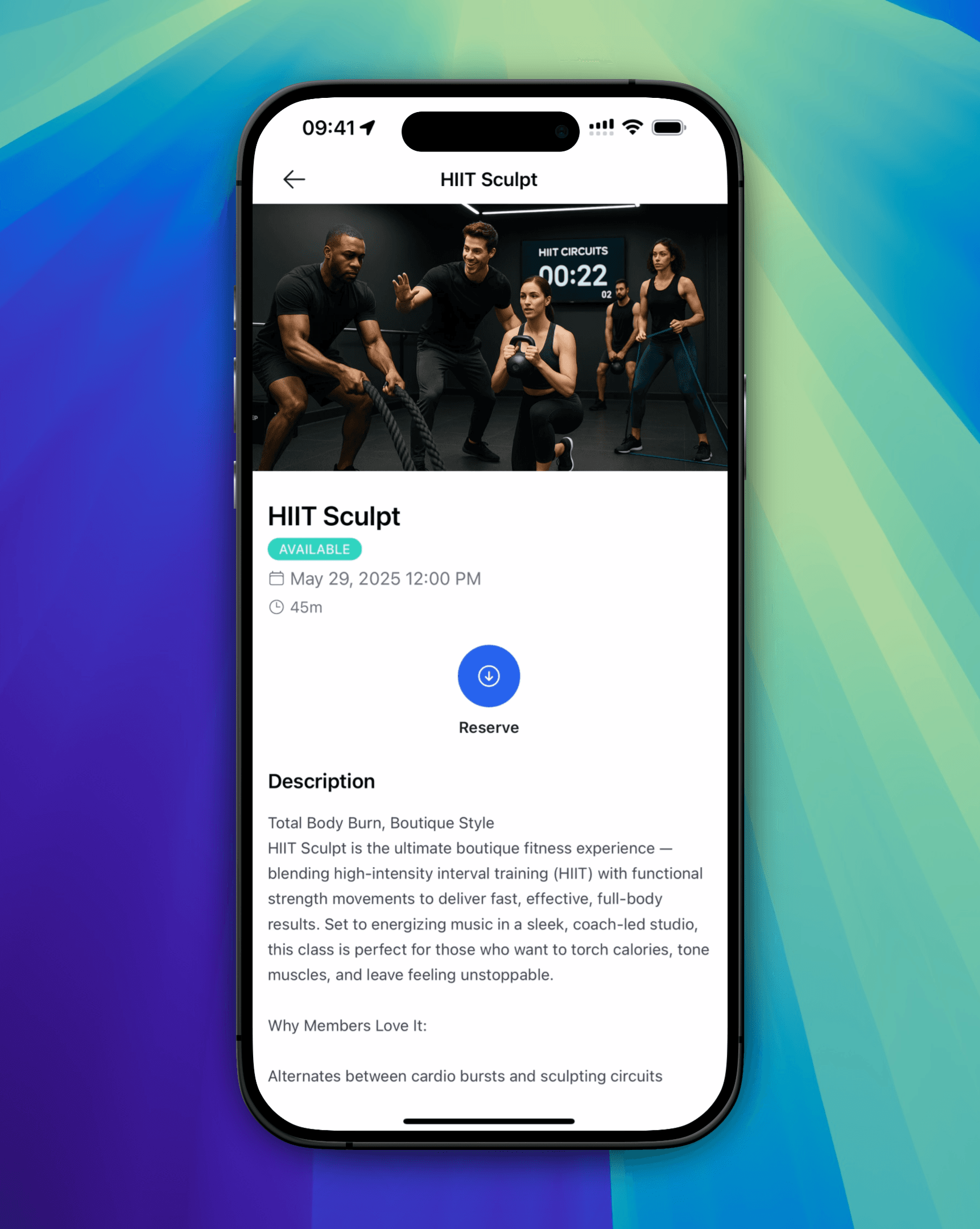 Boutique-Fitness Kurs Verwaltung Screenshot Boutique-Fitness Kurs Verwaltung Screenshot